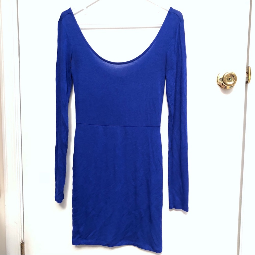 Long Sleeve Body Con Dress